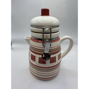 Lighthouse‎ Canister shaped like a Teapot Unique